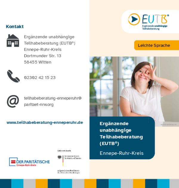Flyer EUTB EN in leichter Sprache